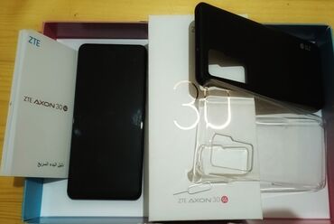 telefon tutacagı: ZTE Axon 30 5G, 128 ГБ, цвет - Черный, Отпечаток пальца, Две SIM карты, Face ID
