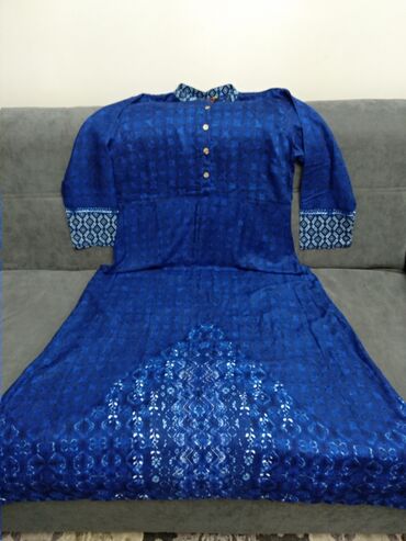 Платья: Детское платье, цвет - Синий, Новый — 4