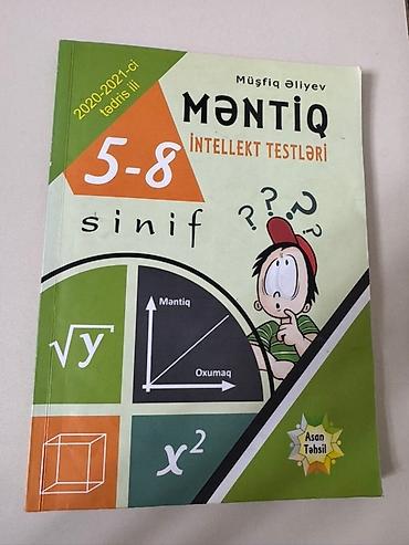 Testlər: Məhsul: “Məntiq – İntellekt Testləri” kitabı Müəllif: Müşfiq Əliyev — 1