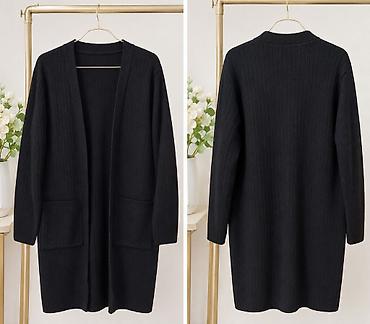kurk jilet: Xanım üçün uzun qol tezedir razmeri L.XL de geyinə bilər metrolara — 1