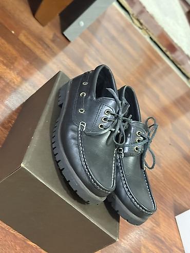 Туфли: Мужские туфли, 40, Timberland, Б/у, цвет - Коричневый, Самовывоз — 3