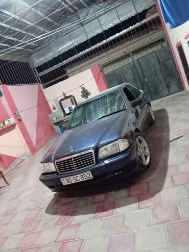 Mercedes-Benz: Mercedes-Benz C240 (W202) sedan - Kuzov: 4 qapılı sedan, tünd mavi — 3