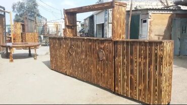 Sifarişlə restoran üçün masa və oturacaq dəstləri: Stullar ilə, Kvadrat masa, 4 nəfər — 13