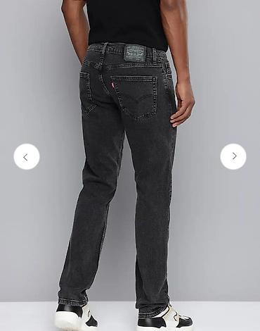 Джинсы: Джинсы Levi’s, классический черный деним 100 % ОРИГИНАЛ !!! Made in — 17
