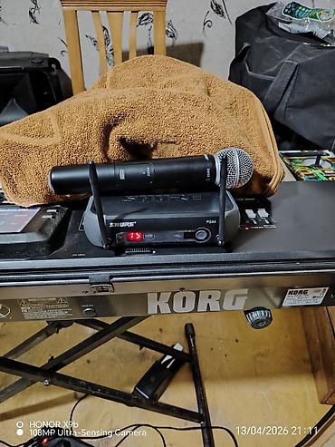 Səsgücləndiricilər, qulaqlıqlar və mikrofonlar: Shure Performance Gear Wireless Systems – PGX2 SM58 simsiz mikrofon — 18