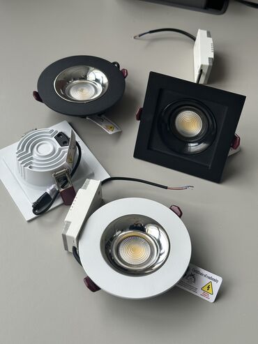 Spot lampalar: 12w işıq gücünə sahib olan, metal korpuslu bu modellərin — 10