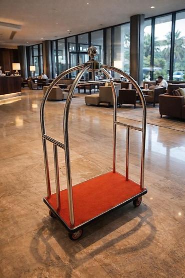 Грузовые тачки: Hotel arabası Oteller üçün çamadan dasima arabasi Yenidir Say çoxdur — 1
