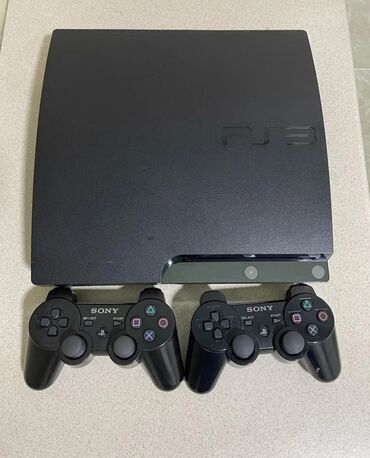 PS3 (Sony PlayStation 3): Playstation 3 slim Прошитая. Память на 500GB Записано 40игр разного