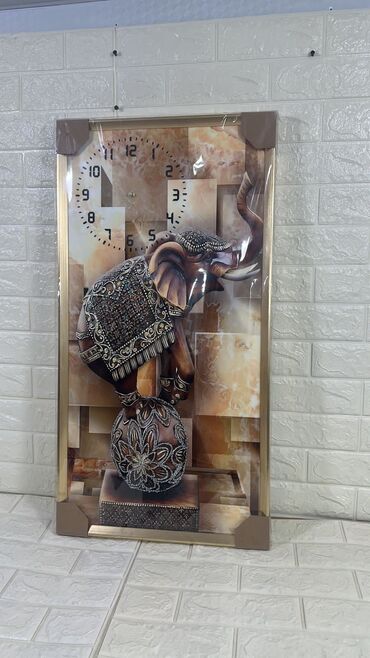 Şəkillər, tablolar: Divar saatlı tablo kolleksiyası - Növ: Dekorativ divar tablo-saat — 4