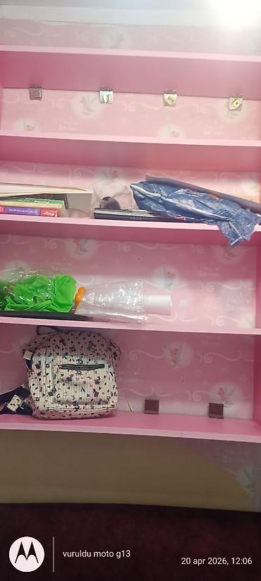 Digər dolablar: İkiqapılı divar şkafı – çəhrayı - Material: laminat/MDF tipli lövhə - — 6