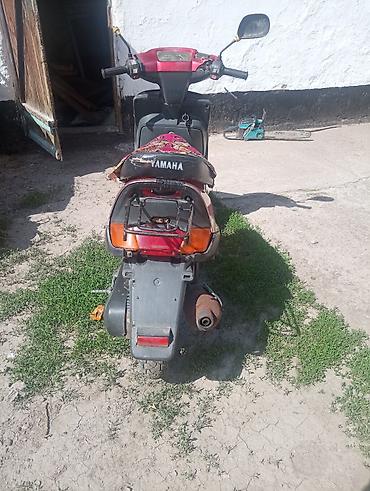 1kr fe: Скутер Yamaha Jog, красный цвет. красный Основные характеристики:таза — 8