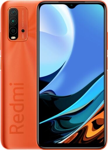 samsung s9 islenmis qiymeti: Xiaomi Redmi 9T, 128 GB, rəng - Narıncı, 
 Sensor, Barmaq izi, İki sim kartlı