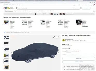 Auto oprema: *** AKCIJA *** #1873 Pokrivač za automobil, otporan na vremenske — 2