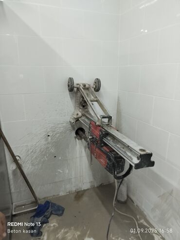 Beton işləri: Beton kəsmə beton deşmə xidməti Karot - HILTI DD 200 / 350 ilə 25 ° — 7