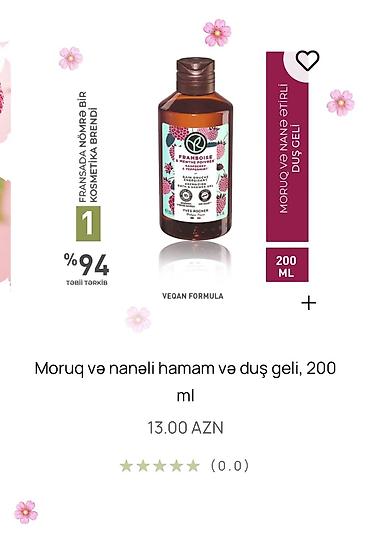 yves rocher: Kosmetik dəst, 2 məhsul, Yeni, Rayonlara çatdırılma, Ünvandan götürmə, Pulsuz çatdırılma — 2