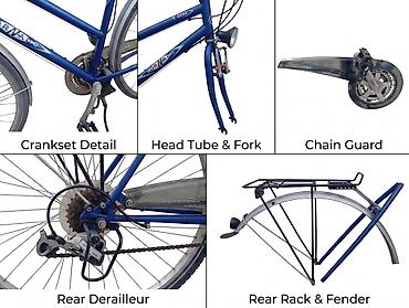 format velosiped: Европеец. Рама лёгкая . 21 скорости. - Тормоза работают - Размер — 2
