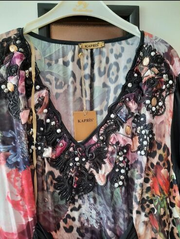 Ziyafət donları: Qadin paltari.KAPRIZ firmanin wifon,setka,el iwciliyi(gawlar)olan coox — 3