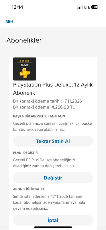 Xbox Series X: Ps plus deluxe hesab satiram 2026 oktyabrın 17 ne qeder vaxti var