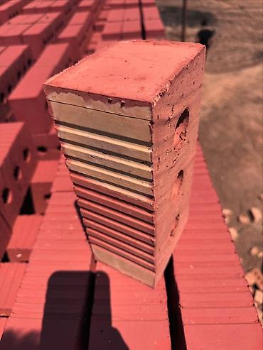 Строительный кирпич: Пустотелый, дырчатый, Жженый кирпич, Полублок, 250×120×88 — 2