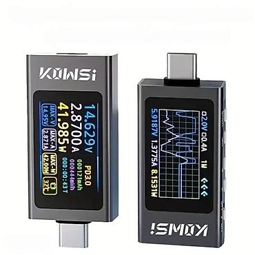 Ostali alati i mašine: KWS-X1 Digitalni Voltmetar DC 3.3-36V 0-12A T-NOVO. KOWSI KWS-X1 USB — 1