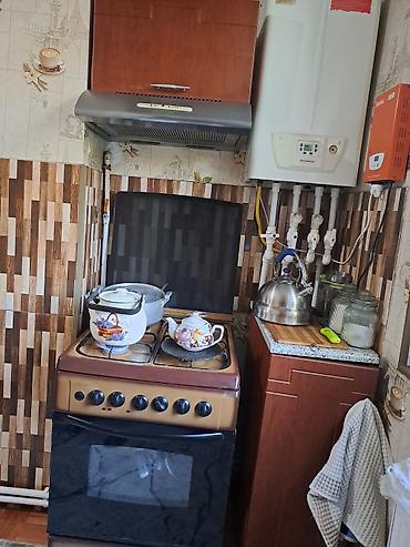 mətbəx stoları: Mətbəx mebel dəsti – tam komplekt - Üst və alt modullar: tünd ağac — 4
