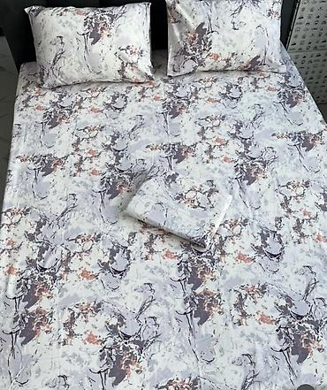 Комплекты постельного белья: Постельное бельё 100% ХБ, подушки, одеяло, наволочки, плед пледы — 12