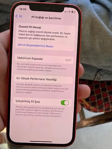 komputer ekran şəkilləri yüklə: IPhone 12, 64 GB, Qırmızı, Face ID — 3