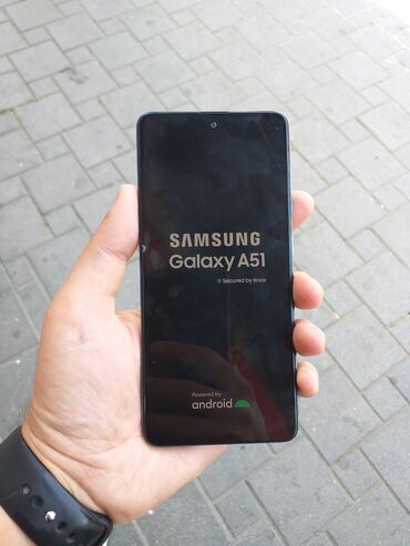 samsung e330n: Samsung A51, 64 GB, rəng - Göy