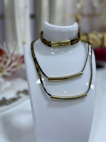 Bijuteriya dəstləri: Qadın bəzək aksesuarları – geniş seçim Məhsullar: - Qızılı tonlarda — 96