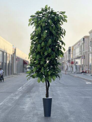 Süni güllər: Dekorativ süni ağaclar dəsti - Model 1: Varlıqlı yarpaqlı dekorativ — 39