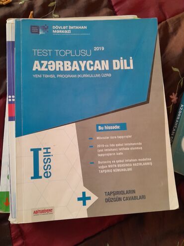 Другое: 🔴Azərbaycan dili test toplusu 2019 qiyməti 2man