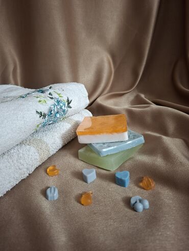 Hədiyyələr: Uşaq mövzulu fiqurlu sabunlar - Rəng: açıq mavi - Formalar: təyyarə — 16