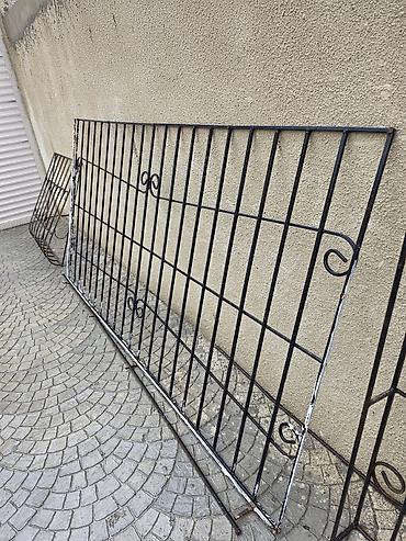 piknik seti: Dəmir pəncərə barmaqlığı/setkası — 1