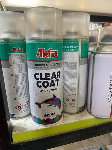Отопление и нагреватели: Прозрачный лак в аэрозольном баллончике Akfix подходит для внутренних