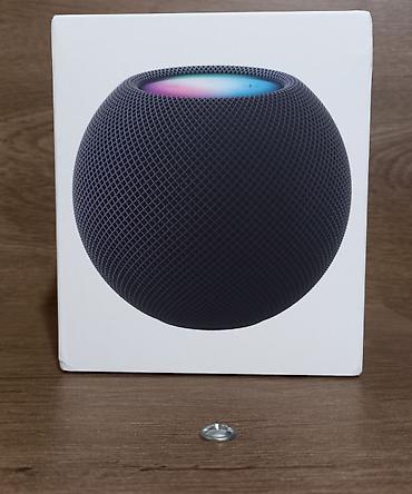 apple homepod mini: Apple HomePod mini (Model A2374) – Midnight rəng - Kompakt ağıllı — 1