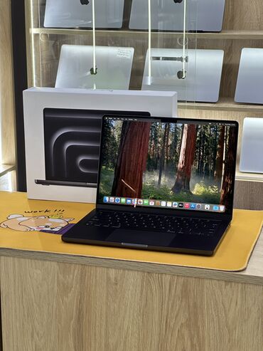 айпад 12 про: Ноутбук, Apple, 36 ГБ ОЭТ, Apple M3 Pro, 14 ", Колдонулган, Татаал эмес тапшырмалар үчүн, эс тутум SSD