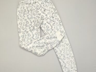 eleganckie bluzki do bialych spodni: Spodnie dresowe, S, stan - Dobry