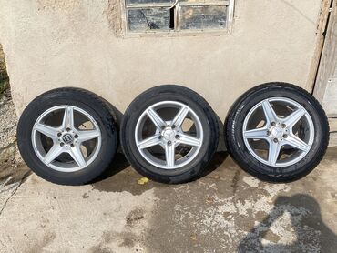колесо от тачки: Диски R 16 AMG, Комплект, отверстий - 5, Б/у