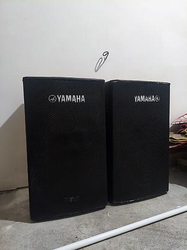 дрон видео: Пара акустических систем Yamaha (паспортные напольные/портативные — 3
