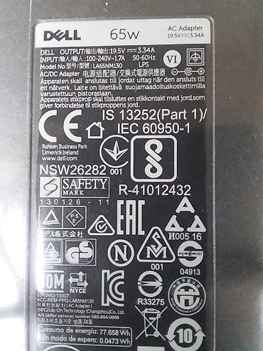 noutbuklar kreditle satisi: Dell adapter noutbuk ucun original — 5