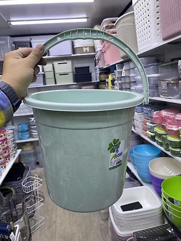 water: Пластиковое ведро Asude «Yonca Water Bucket» - Объем: 10 литров — 1