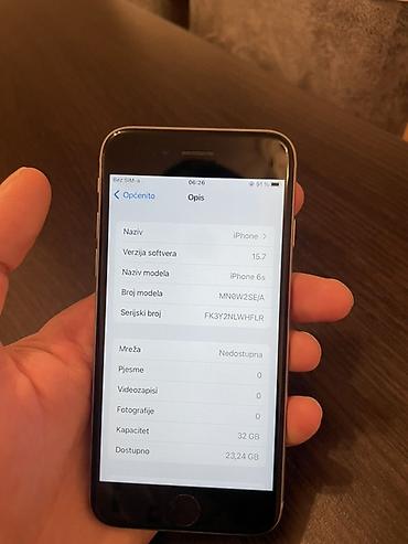 Apple iPhone: Apple iPhone 6s, 32 GB – Space Gray Karakteristike: - Model: iPhone — 2