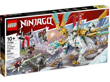 игрушка дракон: Lego Ninjago 71186Ледяной дракон 🐉 Зейна, рекомендованный возраст