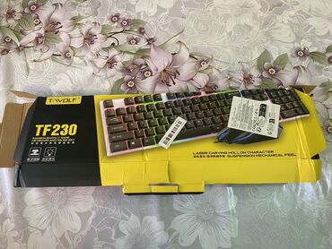 Принтеры: T-WOLF TF230 oyun klaviaturası - Model: TF230 - Tip: Tam ölçülü
