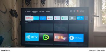 Android TV Smart televizor - Ekran: böyük diaqonallı düz panel