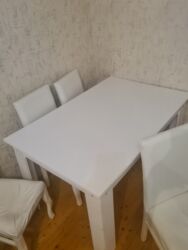 Qida məhsulları: 6 oturacagi var 3 unun orta hissesi qirilib sadece