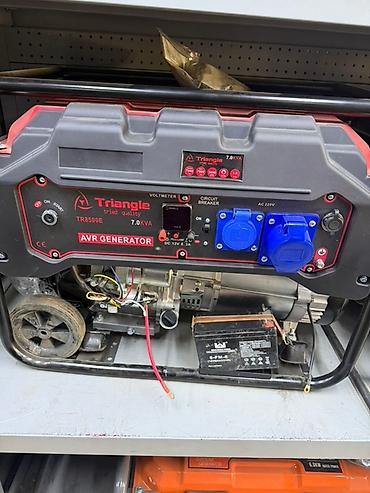 Бензиновый электрогенератор Triangle TR8500E Характеристики и