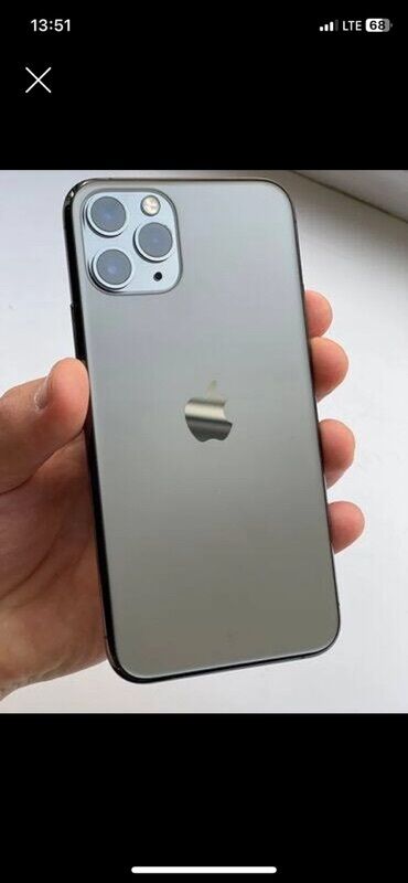 тигүүчү машиналар жак: IPhone 11 Pro, Колдонулган, 64 ГБ, Matte Space Gray, Коргоочу айнек, Каптама, Бөлүп төлөө менен