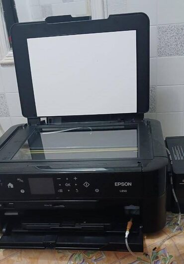 rəngli printerlərin qiyməti: Epson l850 ela vezyete