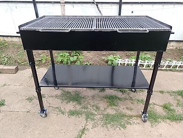 Sve za roštilj: Veliki roštilj na točkićima sa rešetkom od čelika - Tip: roštilj na — 1